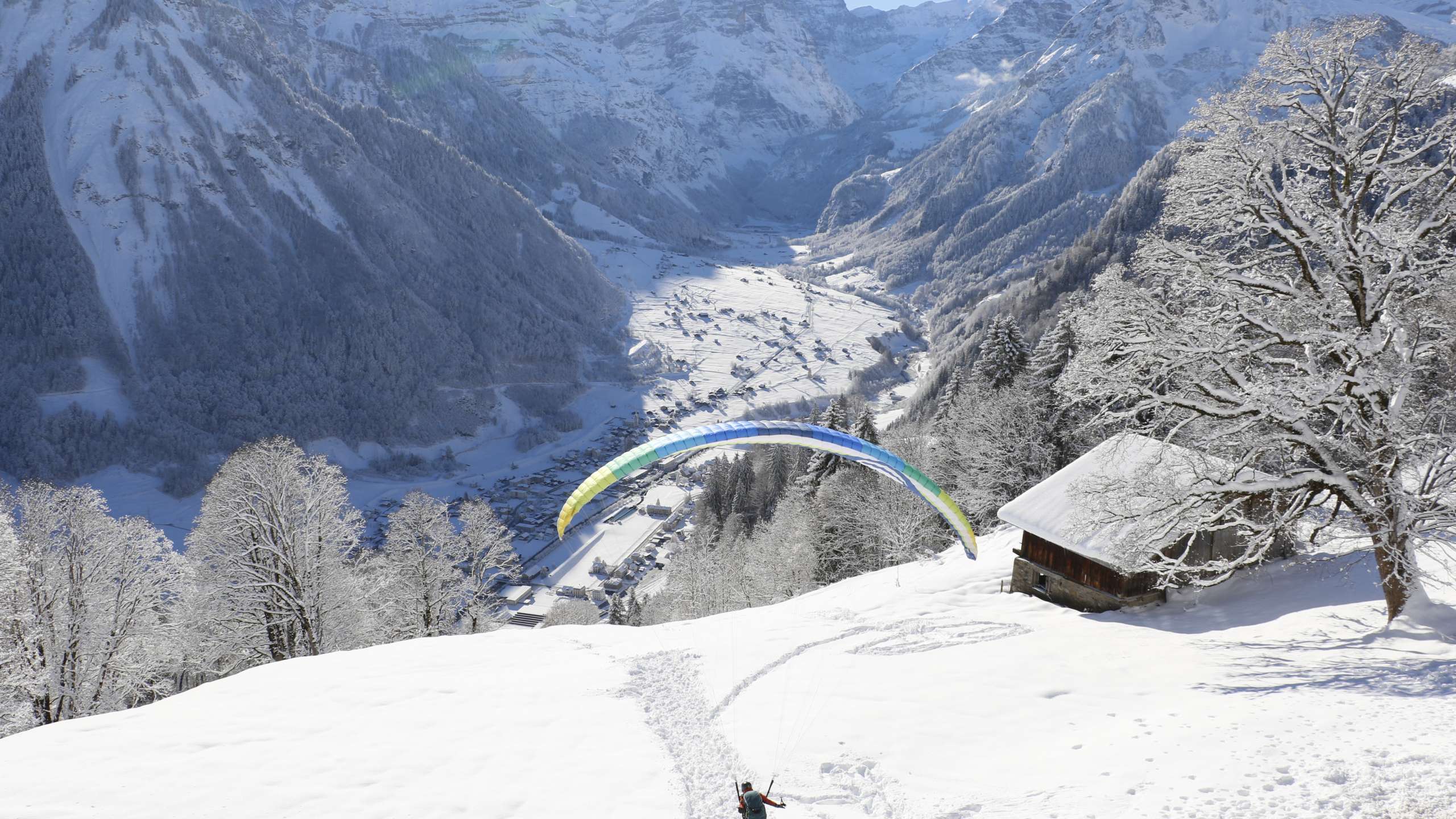 Erlebnisse im Winter bei den Sportbahnen Braunwald - sportbahnen